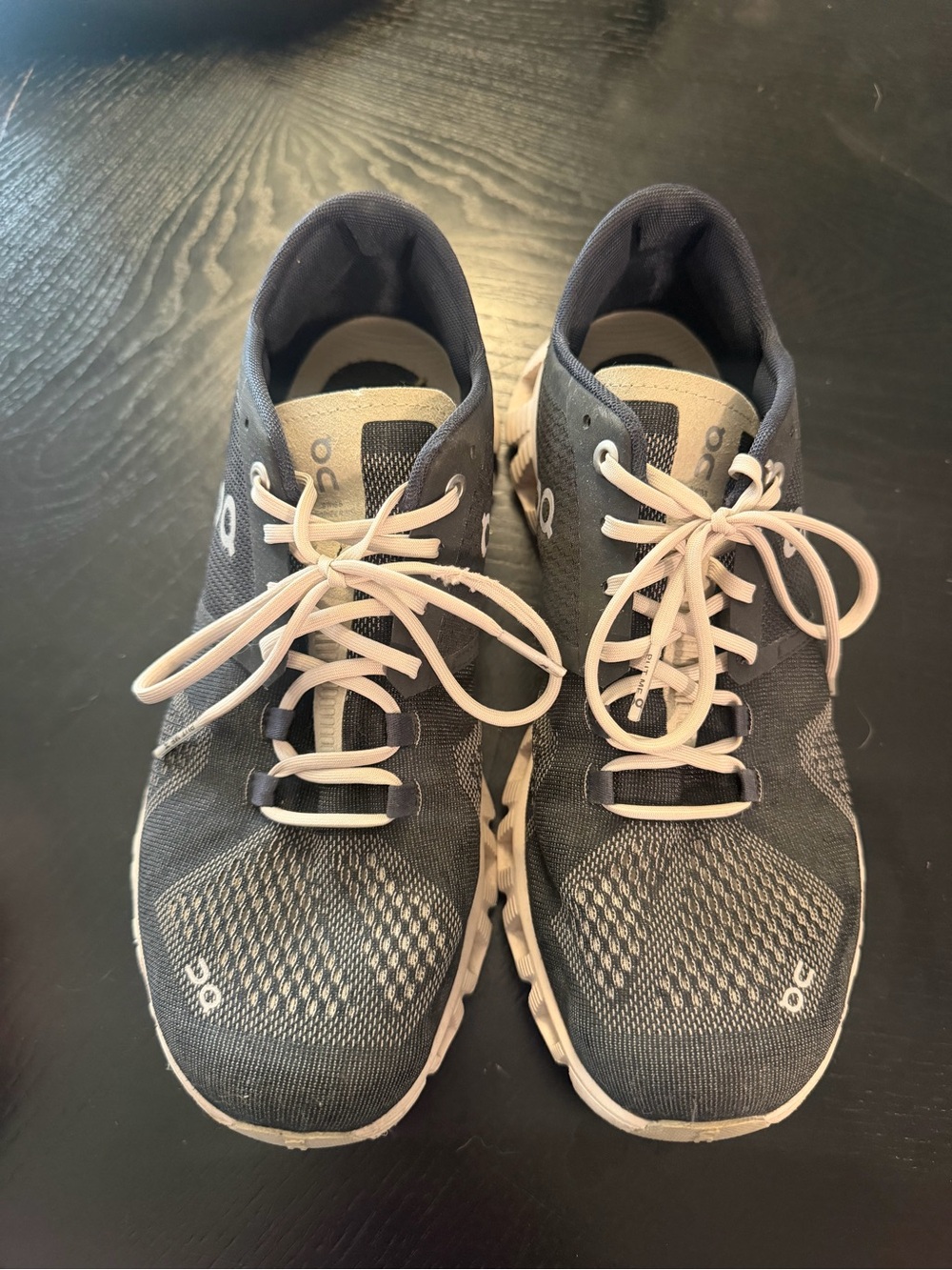 On cloud running shoes